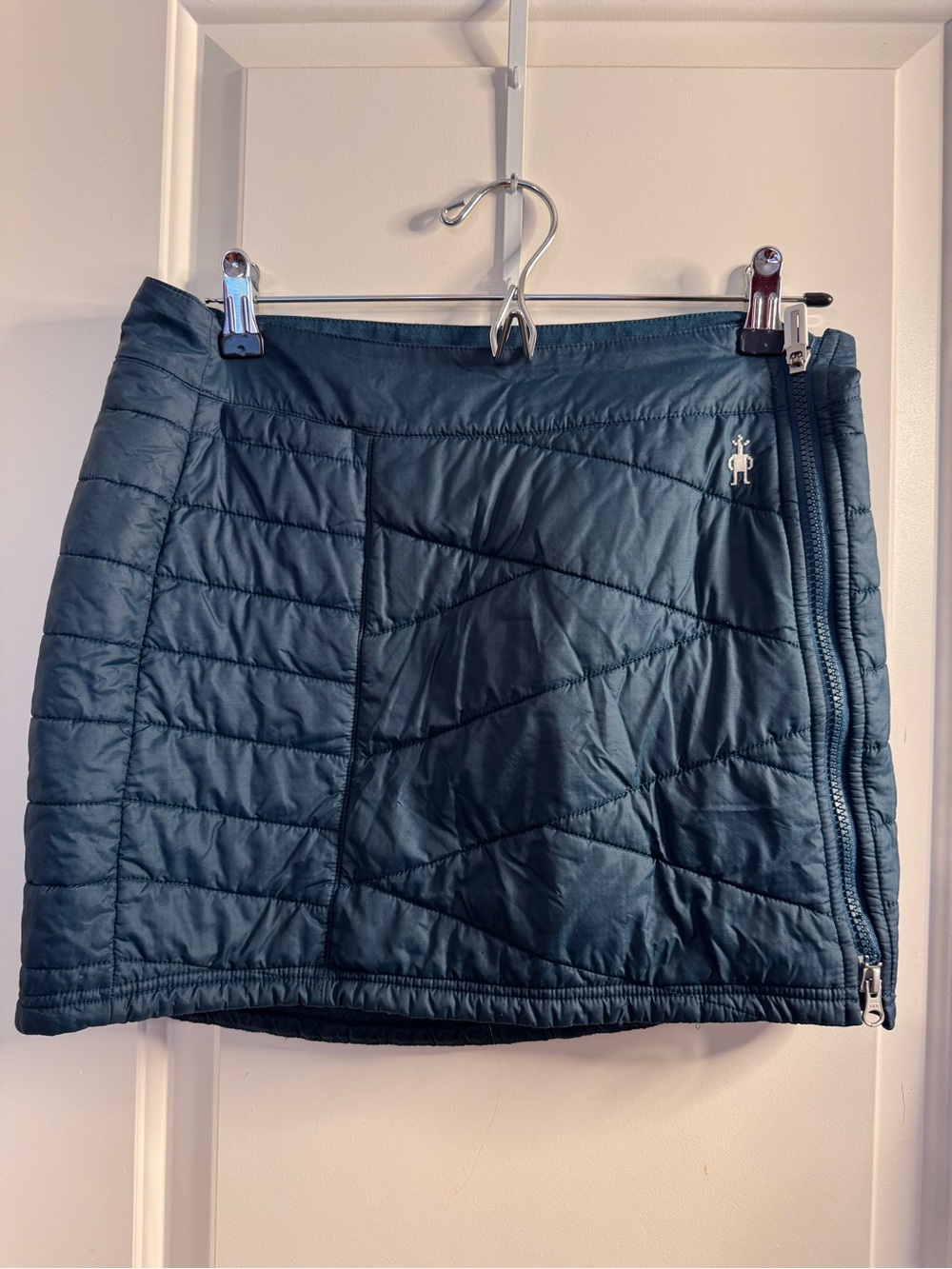 Smartwool Quilted Mini Skirt in Teal